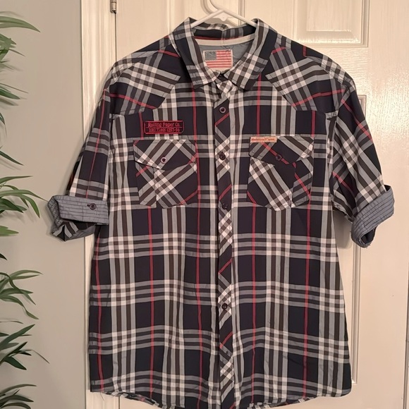 Rolling Paper Delhi Gasoline button up XXL - Picture 2 of 10